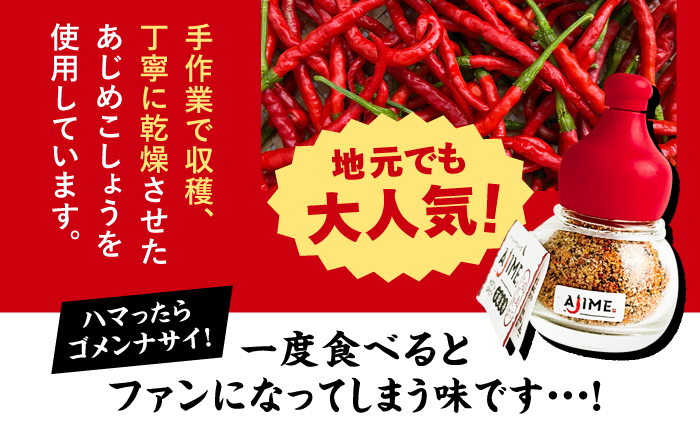 【スピード配送】LGASIA （ルガシア）オリジナルスパイスAJIME 15g×3本 詰替え15g×3袋 / アウトドア キャンプ スパイス 調味料 / 恵那市 / ＭＡＣ [AUDM030]
