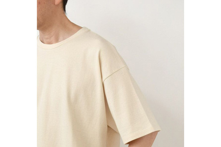 nayuta オーガニックコットン ベーシックTシャツ HW10／1 生成【M】ユニセックス 秋田県 大仙市