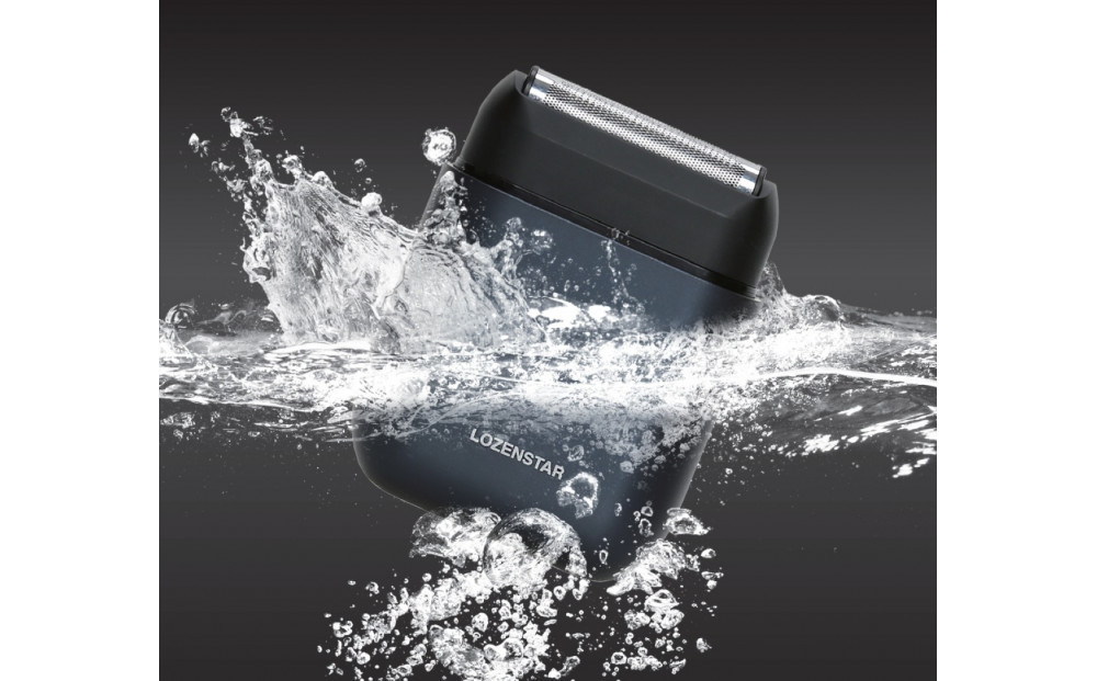 川崎市に本社工場を構える　理美容家電メーカー　ロゼンスターJPN　モバイルシェーバー3枚刃　SRM-297