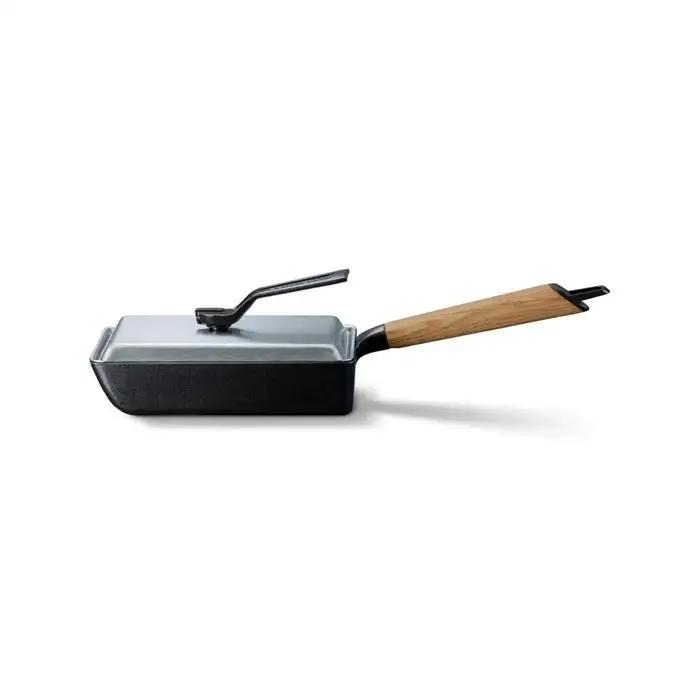 バーミキュラ フライパン EGG & TOAST PAN オーク＋専用ステンレスリッドセット フライパン 卵焼き