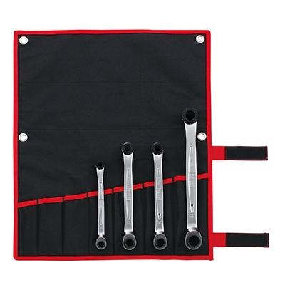 ふるさと納税 河内長野市 TONE 75度両頭ラチェットめがねレンチセット(深穴タイプ) RM75A400 工具 TONE工具