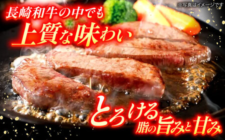 【4回定期便】長崎和牛 サーロインステーキ 180g×3枚【株式会社田中精肉店】[OCA012]