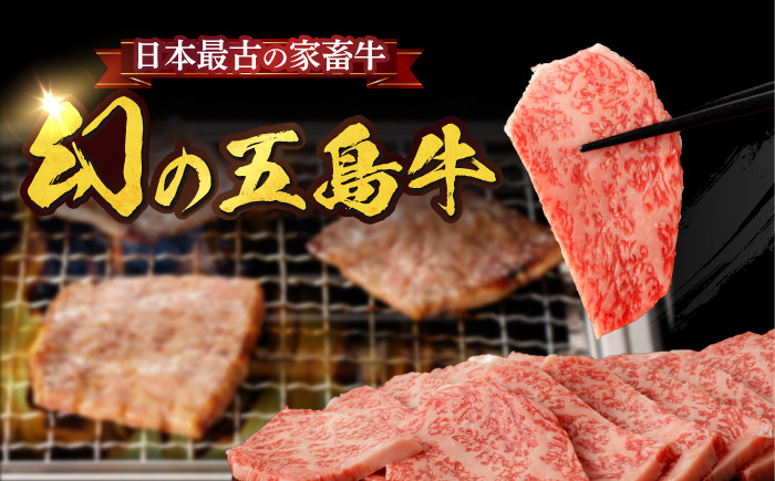 五島牛 カルビ 400g / 牛肉 和牛 長崎和牛