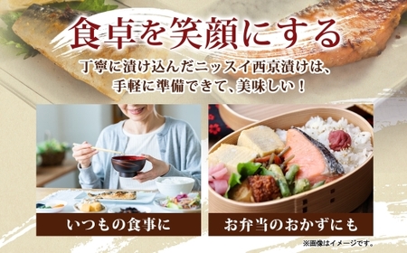 全2回定期便 毎月お届け さば西京漬160g（4切）×2個・トラウト西京漬140g（2切）×2個×2回 計1.2kg