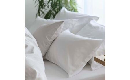 ホームコーディ　まくらカバー　無地　43cm×63cmまくら用 ホワイト イオンリテール 寝具