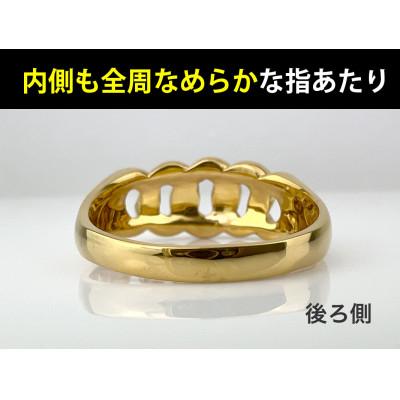 ふるさと納税 南アルプス市 純金(K24)製 喜平リングCタイプ 22号 |  | 02