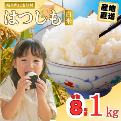 ふるさと納税 関市 【岐阜県代表品種】令和8年産ハツシモ 【白米】1kg S20