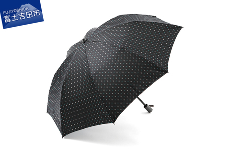 ネクタイ柄 紳士 折りたたみ傘 晴雨兼用傘 ネイビー×グリーン プレゼント