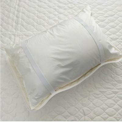 ふるさと納税 和泉市 【Mサイズ 43×63cm】艶やかリネン100%枕パッド2枚組 ホワイト LIN-4363-WH2P |  | 03