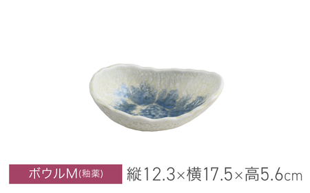 【美濃焼】miBRAND BLUR 食器3点セット（プレートM細/ボウルS太/ボウルM釉）【見谷陶器】食器セット プレート ボウル[MCG063]