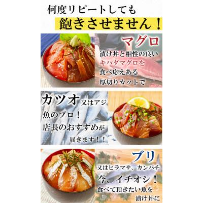 ふるさと納税 宇部市 【詰め合わせ】漬け丼 3種×4パック 計12食セット |  | 02