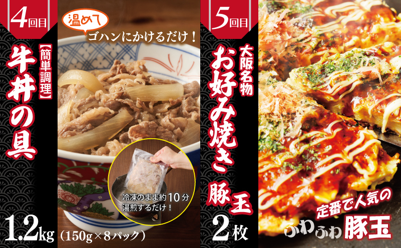 栄物産店主厳選 食べ比べ 定期便 全5回【毎月配送コース】 099Z249_イメージ5