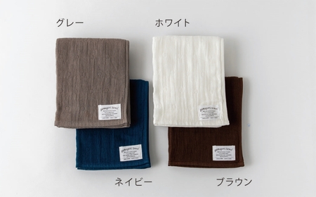 gamagori towel フェイスタオル_ネイビー【G0547】