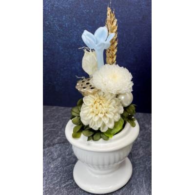ふるさと納税 藤井寺市 枯れないプリザーブドフラワーの仏花 |  | 01