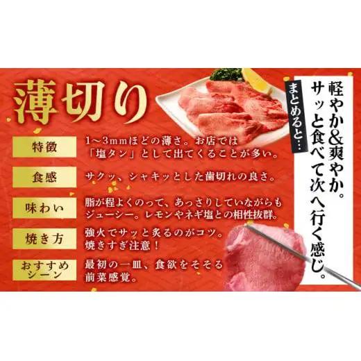 【訳あり】《薄切り》かみ 牛タン 2.1kg 