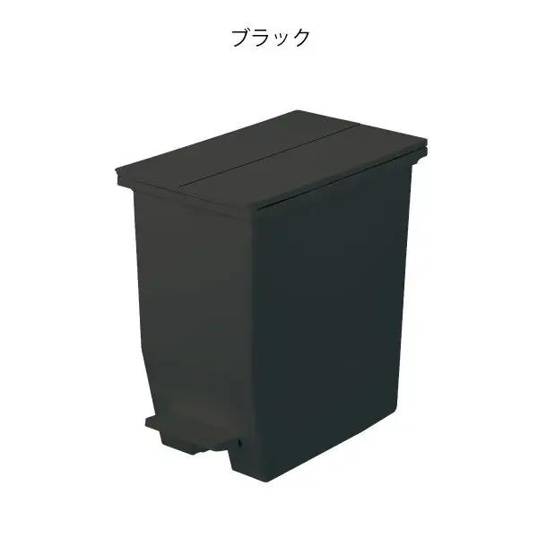 SOLOW ソロウ　ペダルオープンツイン 20L　ゴミ箱 ペダル式 キャスター付き 省スペース 抗菌 防汚 キッチン トイレ グレー