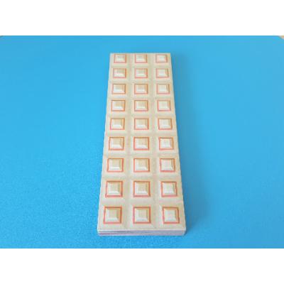 ふるさと納税 芦別市 PLYWOOD laboratory　Paper-Wood トレイ「grid」(オレンジ) |  | 01