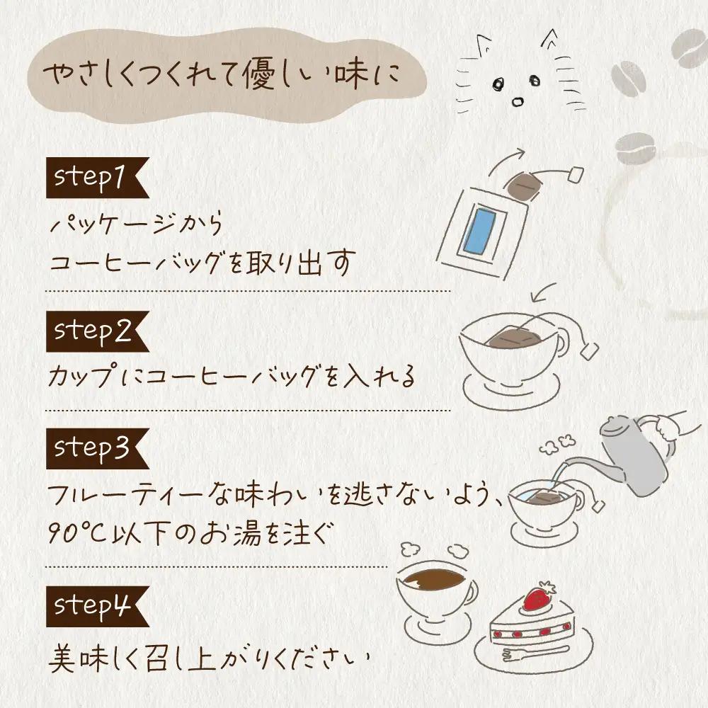 ノルディックロースト 飛騨浅煎り 一滴×12袋 （コーヒーバッグ） | 少量焙煎 高山 スペシャルティコーヒー LC017
