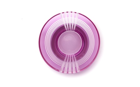 浅草切子 KANA KURITA「ギンガムオールド」化粧箱入り (カラー：アメジスト)