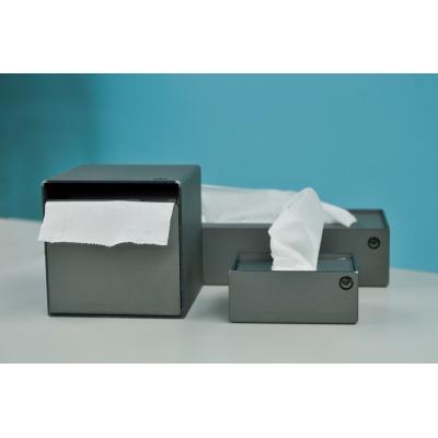 ふるさと納税 幸田町 GRAVIRoN Papers Cube　 黒皮鉄(トイレットペーパーケース)(幸田管理番号2003 |  | 01