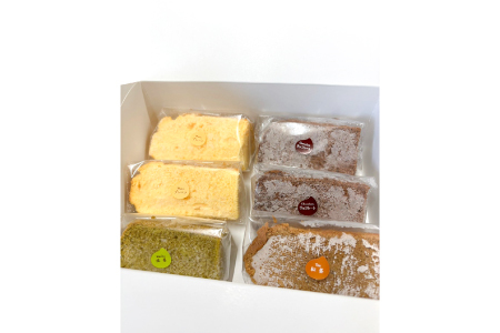メイプル牛乳と新鮮な卵で出来たふわふわしっとりシフォンケーキ 6個入【シフォンケーキ ケーキ スイーツ 洋菓子 焼き菓子 お菓子 おかし 冷凍 プレーン 抹茶 チョコ さくら いちご キャラメル 詰め