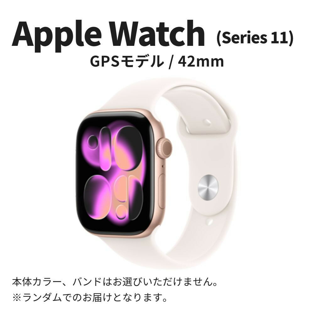 【ふるさと納税】【数量限定】Apple Watch Series11 42mm GPSモデル アップル ウォッチ 家電 中古 リユース 仙台市