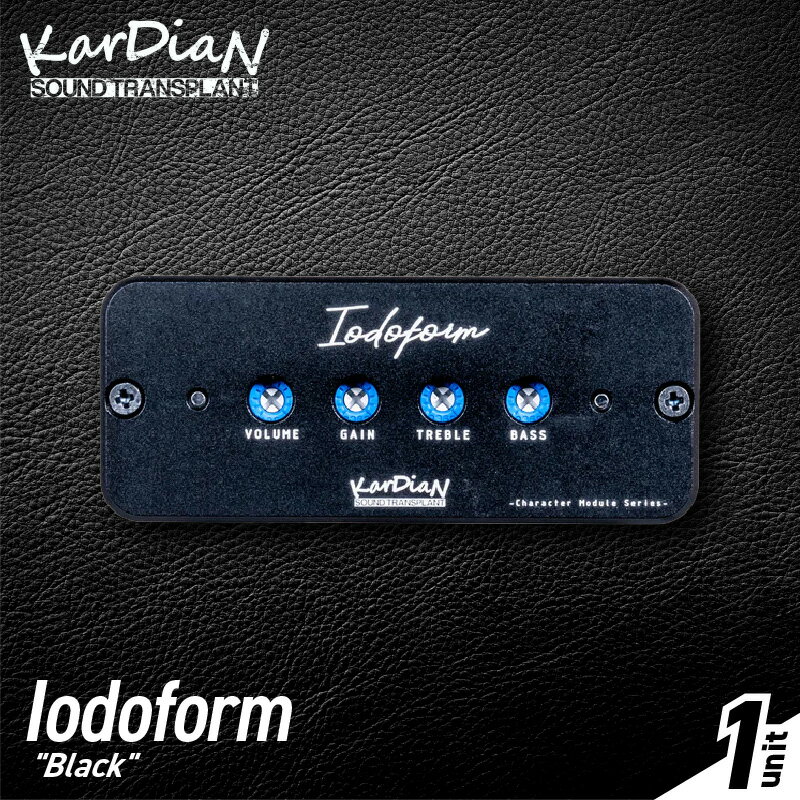 【ふるさと納税】Iodoform Black ヨードホルム キャラクターモジュール エフェクティブ ブルース ジャズマン ハードロック 2EQ イコライジング ノイズレス サウンド エフェクター エレキ ギター ベース 楽器 アクセサリ 音響機材 お取り寄せ 滋賀県 守山市 送料無料