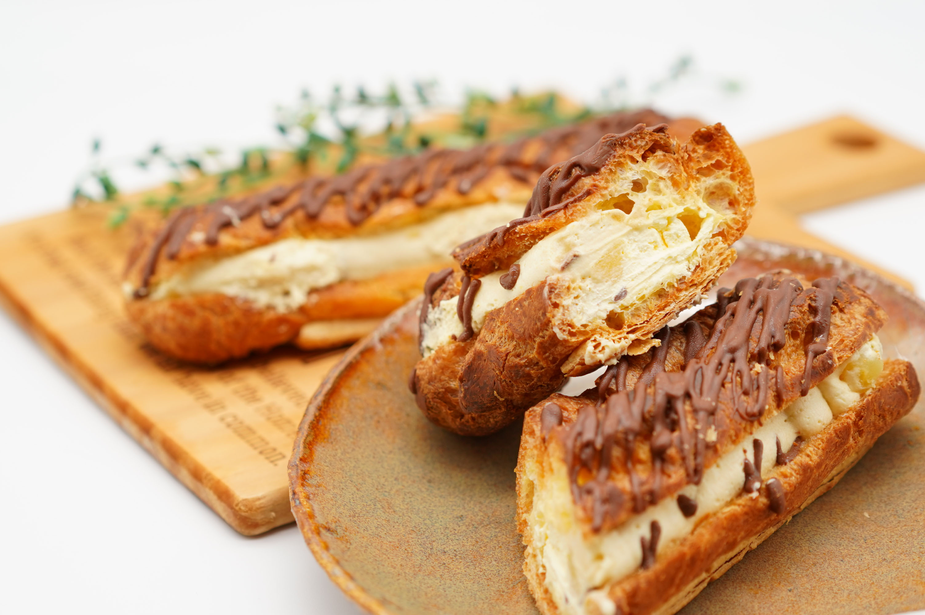 【ふるさと納税】鹿嶋産焼きいもを使用した焼きいもパイエクレア【焼き芋 やきいも さつまいも 芋 お菓子 おやつ デザート スイーツ パイ エクレア 和菓子 和スイーツ 洋菓子 鹿嶋市 茨城県】（KBK-42）