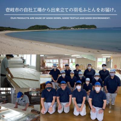 ふるさと納税 壱岐市 ダウンピロー リュクス・42×62×6cm　ホワイトダック ダウン70% |  | 03