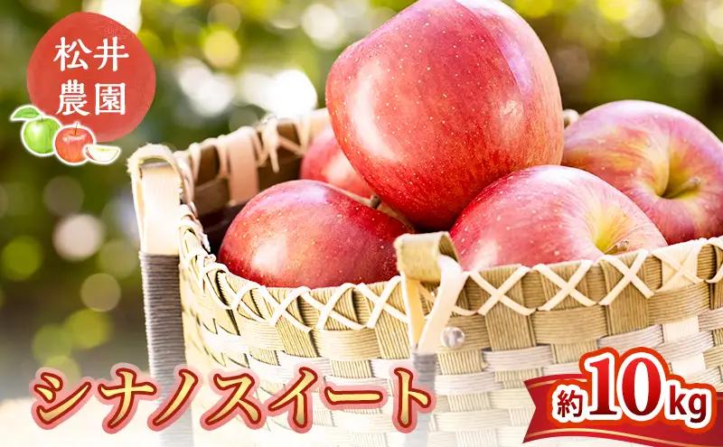 りんご 信州小諸 松井農園のシナノスイート 約10kg リンゴ