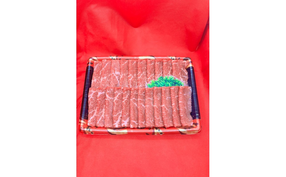 
                  群馬県産上州牛モモ肉しゃぶしゃぶ用 400g
                