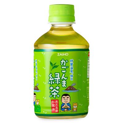 ふるさと納税 垂水市 【毎月定期便】かごんま緑茶 280ml×24本 天然アルカリ温泉水 財寶温泉 抽出 全6回 |  | 02