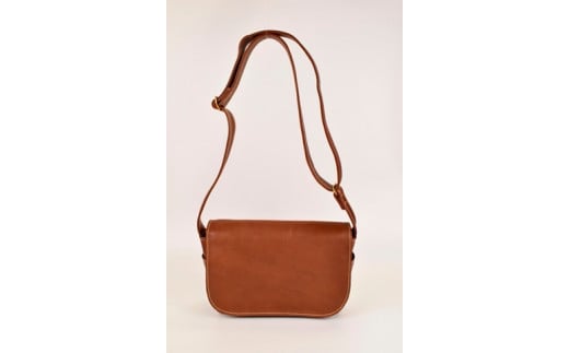 【minca】栃木レザーのショルダーバッグ01S 斜めがけ ミニサイズ ソフトな手触り/Shoulder bag 01/S/チョコ　545【かばん ファッション 人気 おすすめ 】