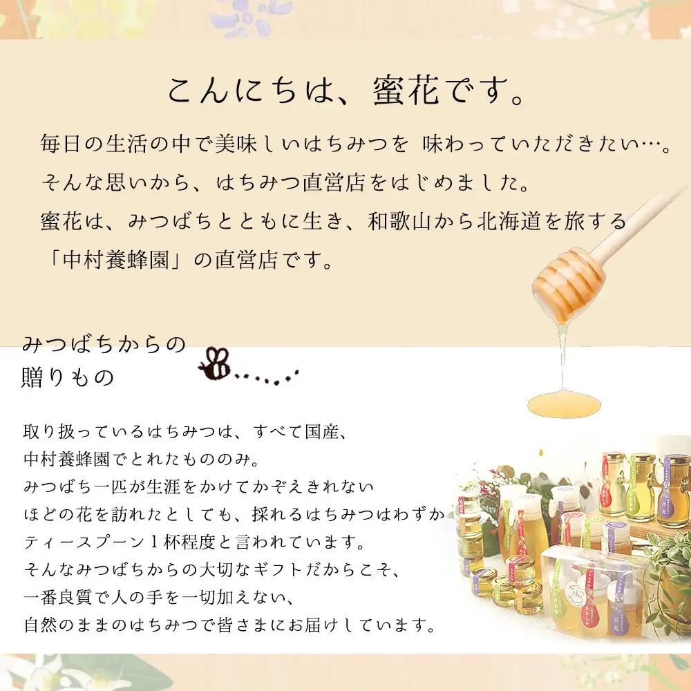 百花蜂蜜（約100g×2、約200g×1） nkmryoho001A【nkmryoho001A】