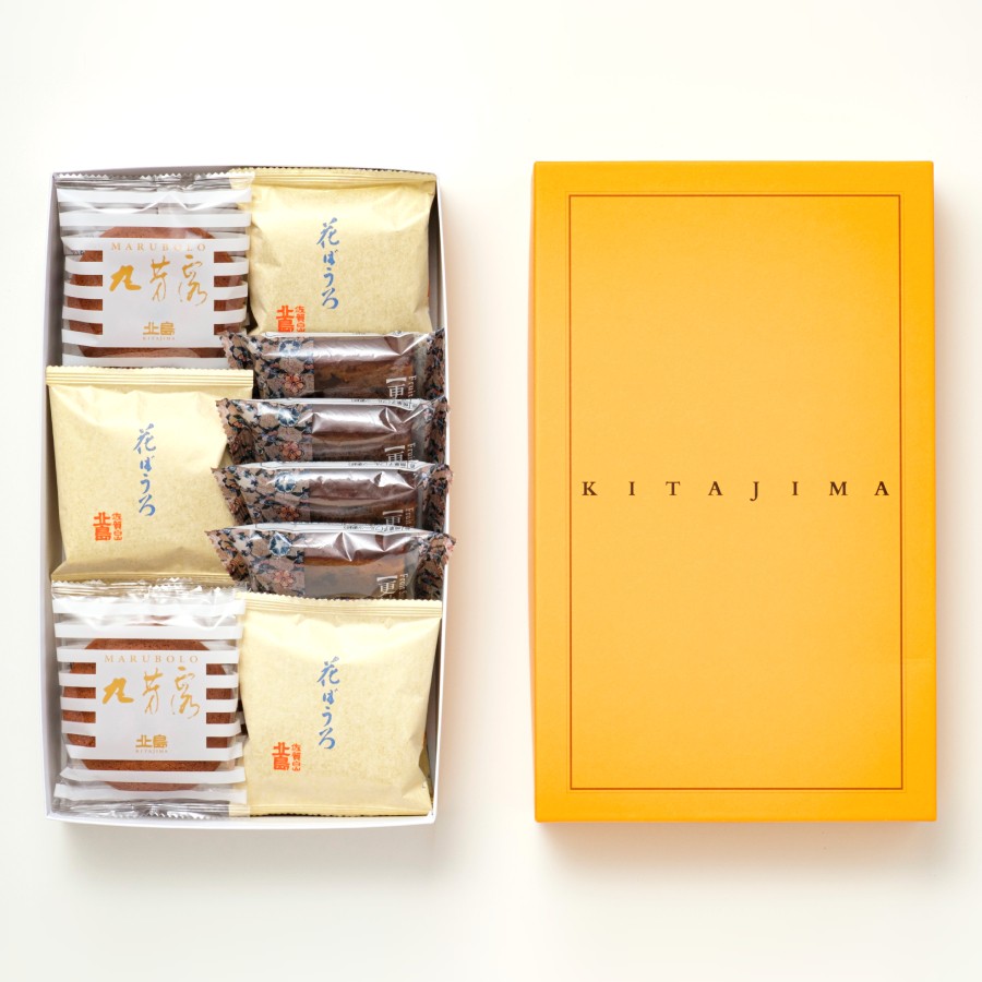 焼菓子3種詰合せ（丸ぼうろ・花ぼうろ・フルーツ更紗）