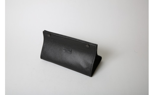 本池秀夫監修 本池美術館限定 ティッシュボックス(BLACK)　