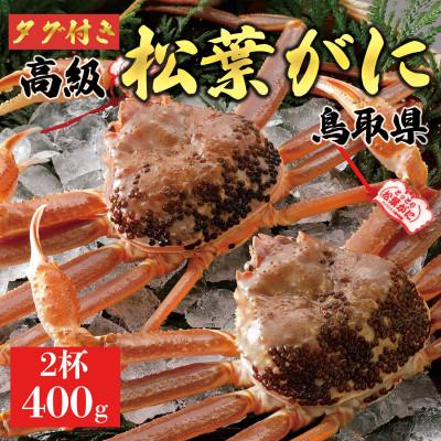 ふるさと納税 琴浦町 【2025年12月〜2026年1月発送】松葉がに(生)400g2杯 N71_I