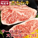 【ふるさと納税】 牛肉 ステーキ サーロインステーキ 阿波牛 選べる容量 360g 540g 720g 肉 にく 牛肉 ぎゅうにく ビーフ 黒毛和牛 しゃぶしゃぶ すき焼き すきやき 焼肉 国産 BBQ バーベキュー アウトドア キャンプ ギフト プレゼント 贈答 お取り寄せ グルメ 徳島県 阿波市