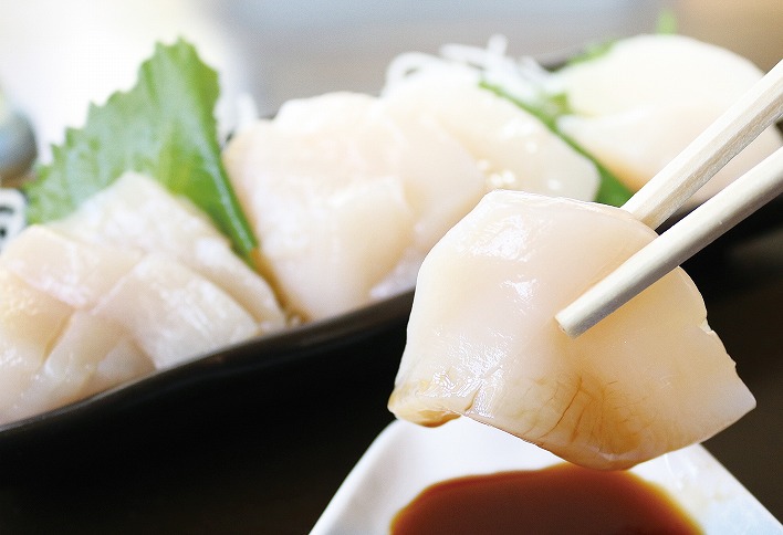 ホタテ貝柱(刺身用)250g×6P F-32018