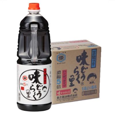 ふるさと納税 大仙市 万能つゆ　味どうらくの里1.8L×6本