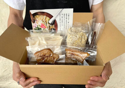 【貝出汁そば】4食セット
