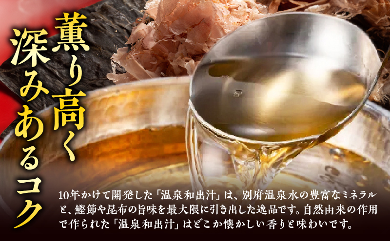 【定期便3回】温泉和出汁(計9パック)