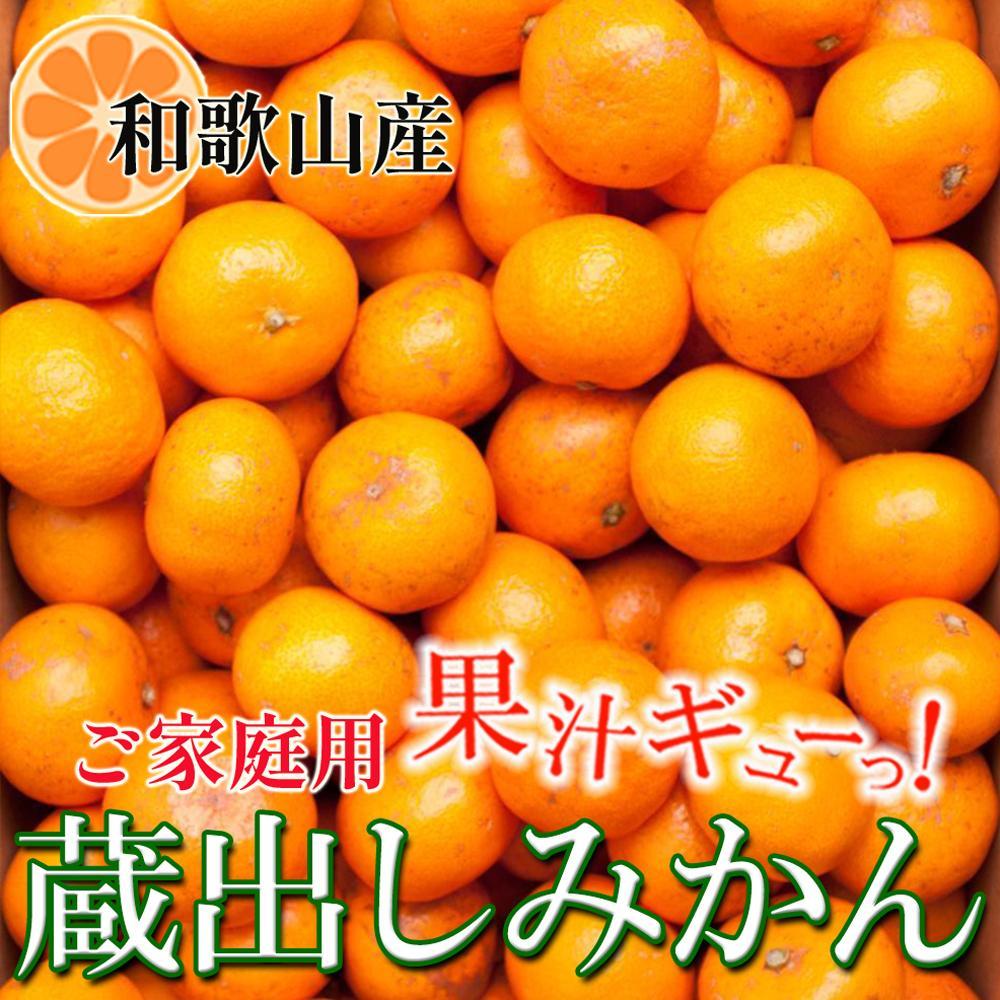 【ふるさと納税】［先行予約］家庭用 蔵出しみかん7.5kg+250g（傷み補償分）［2027年1月中旬から2027年2月末日頃、順次発送予定］［IKE241］ | 和歌山県 和歌山 九度山町 みかん ミカン 蜜柑 柑橘 柑橘類 かんきつ 果物 フルーツ 食品 果実