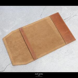 maf pinto (マフ ピント) レザーブックカバー 文庫サイズ ライトブラウン 本革 日本製