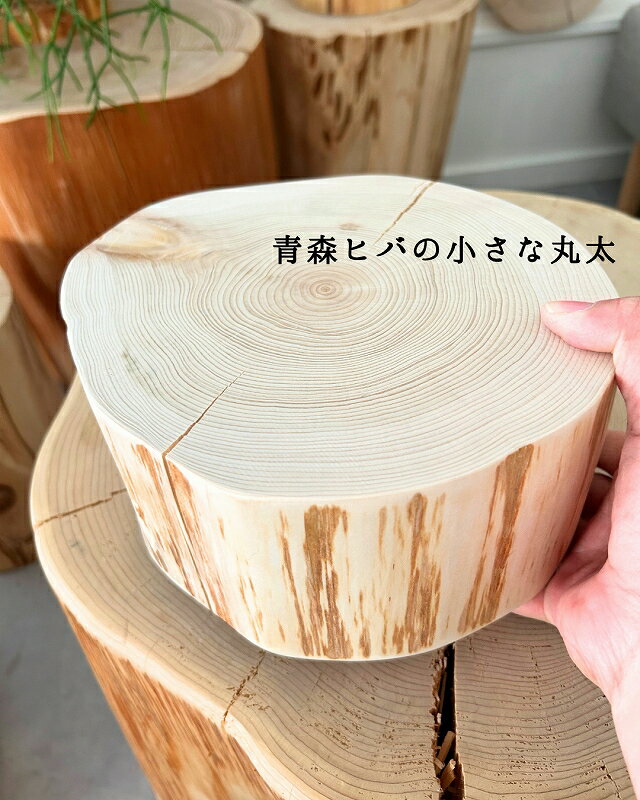 【ふるさと納税】青森ヒバの小さな丸太 青森ヒバ ひば インテリア 丸太 ふるさと納税 インテリア ふるさと納税 ヒバ 青森県産　むつ市 ふるさと納税
