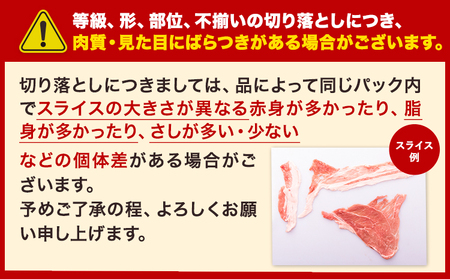 【3ヶ月定期便】 豚肉 うまかポーク 切り落とし 1.8kg 《申し込み翌月から発送》 