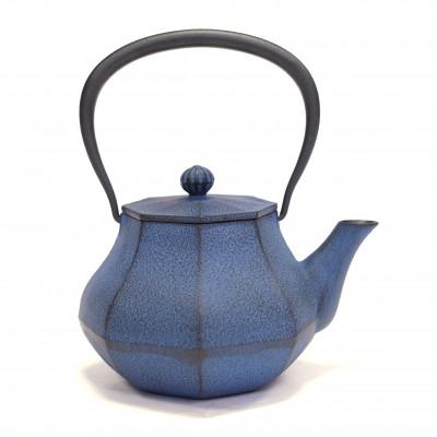 ふるさと納税 奥州市 南部鉄器 鉄瓶 みやび 青 0.4L 及富作　伝統工芸品 [AK031] |  | 01