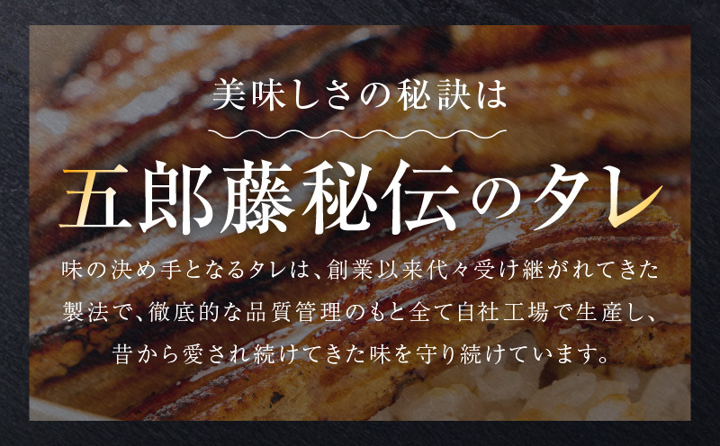 【五郎藤】味付け丸穴子 2尾×4パック 計8尾（8人前）小分けパック 計600g前後 ペルー産 マルアナゴ まるあなご G1567_イメージ3