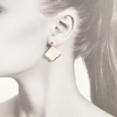 ふるさと納税 茅ヶ崎市 ArtOpus.  イヤリング 松 白 湘南 茅ヶ崎市 陶磁器 アクセサリー アートギフト |  | 01