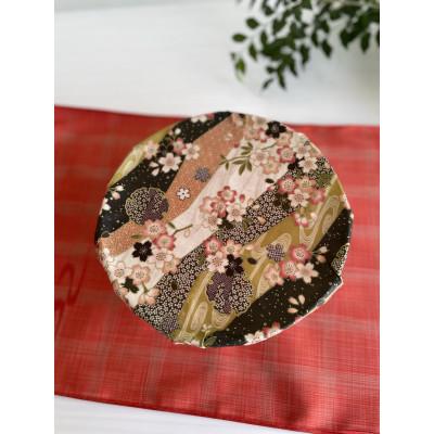 ふるさと納税 枚方市 エシカルラップ和柄ライン抹茶桜柄Lサイズ1枚 |  | 02
